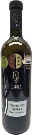 Chardonnay barrique 2023, Šilinek
