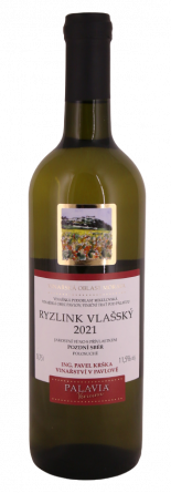 Ryzlink vlašský 2021, Krška